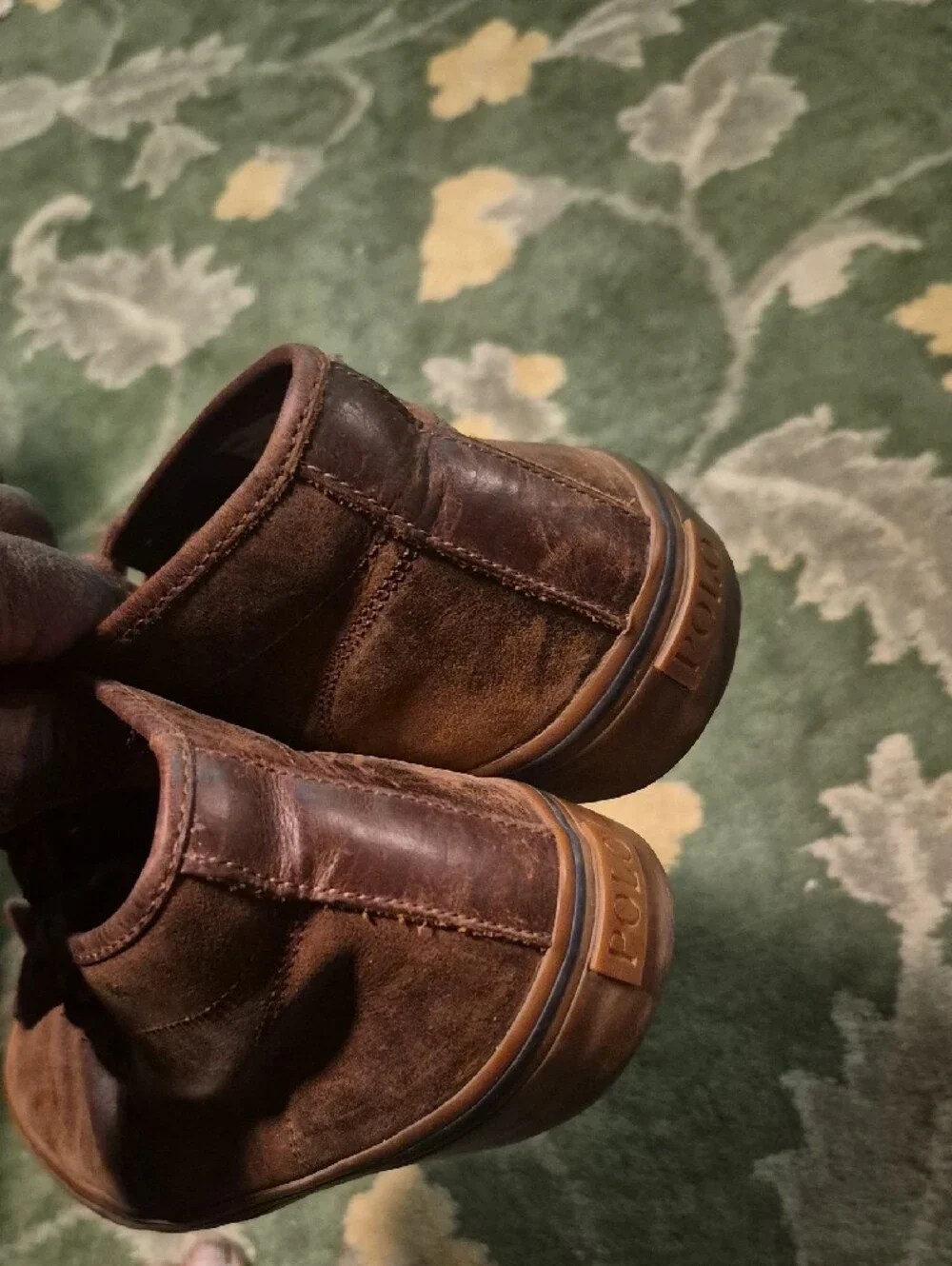 Polo by Ralph Lauren Brown Leather Chukka Boots